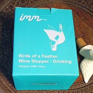 White Bird Wine Stopper